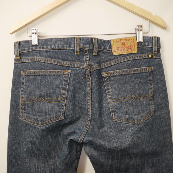 Lucky Brand Dungarees Boot Cut Jeans Size 10 - Picture 7 of 12